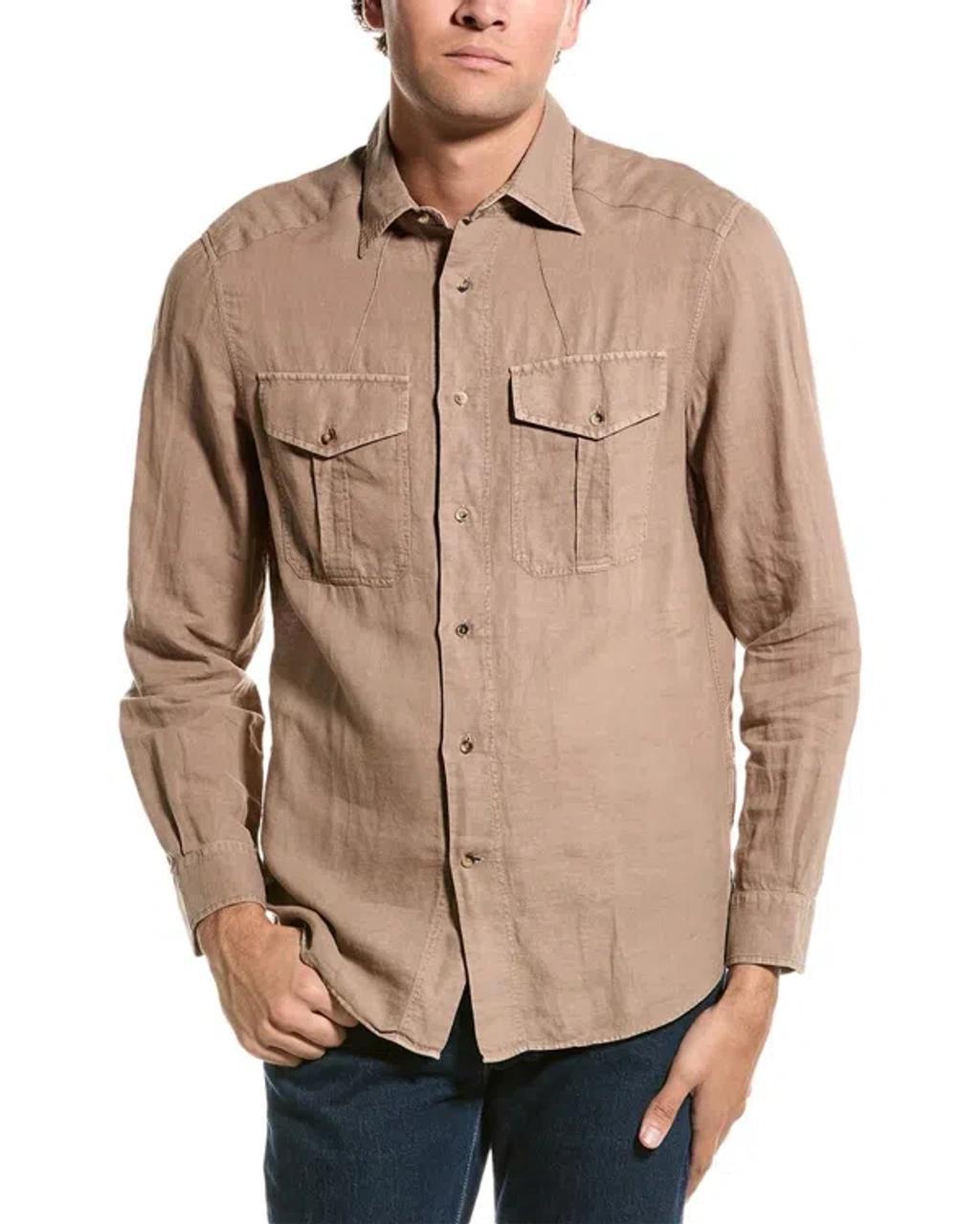 Linen And Cotton Shirt In Multi product image