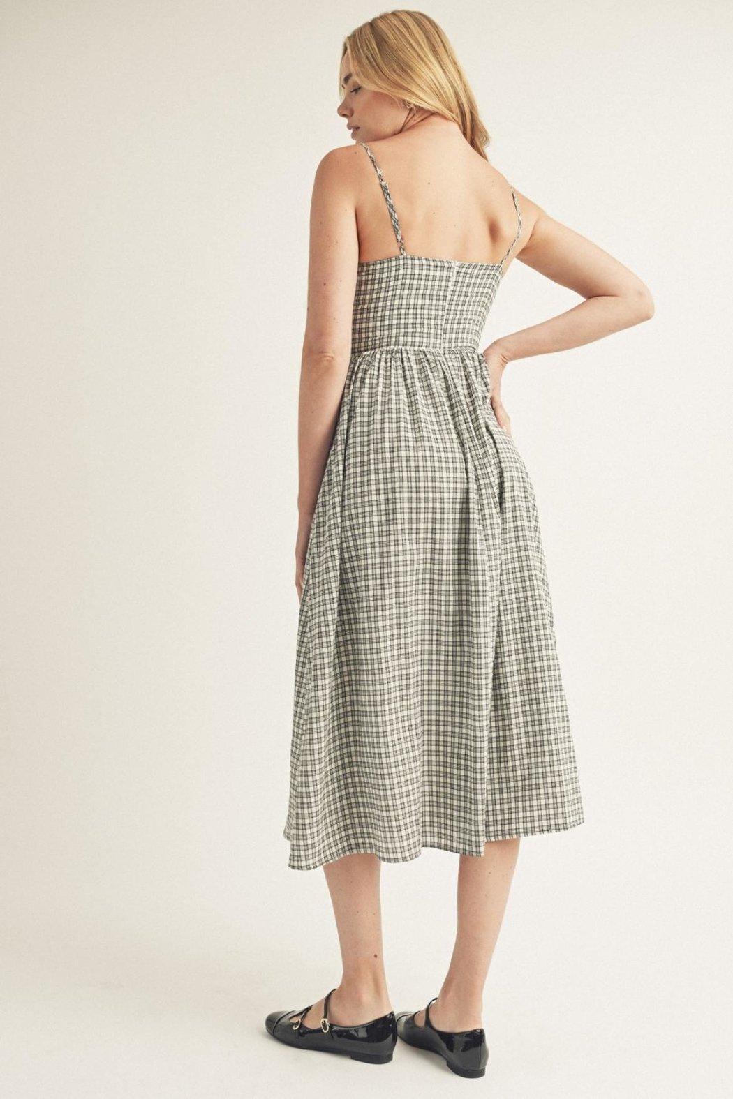 Tartan Plaid Dress Product Image