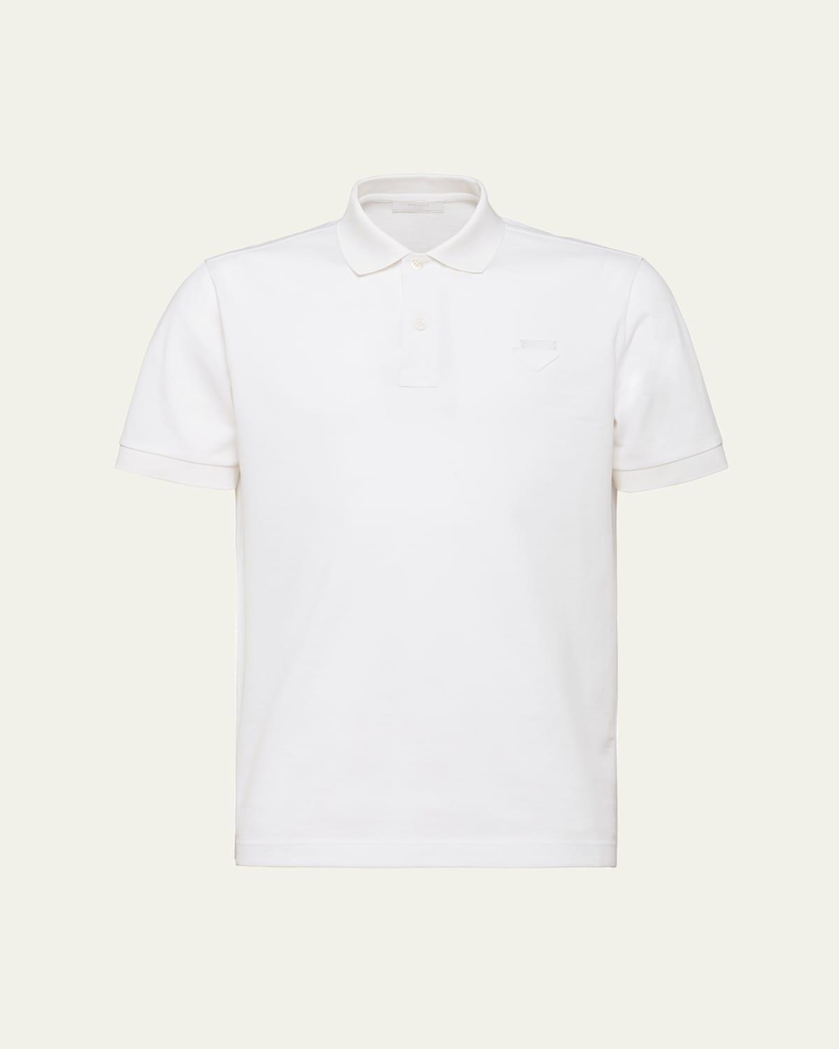 Mens Pique Polo Shirt Product Image