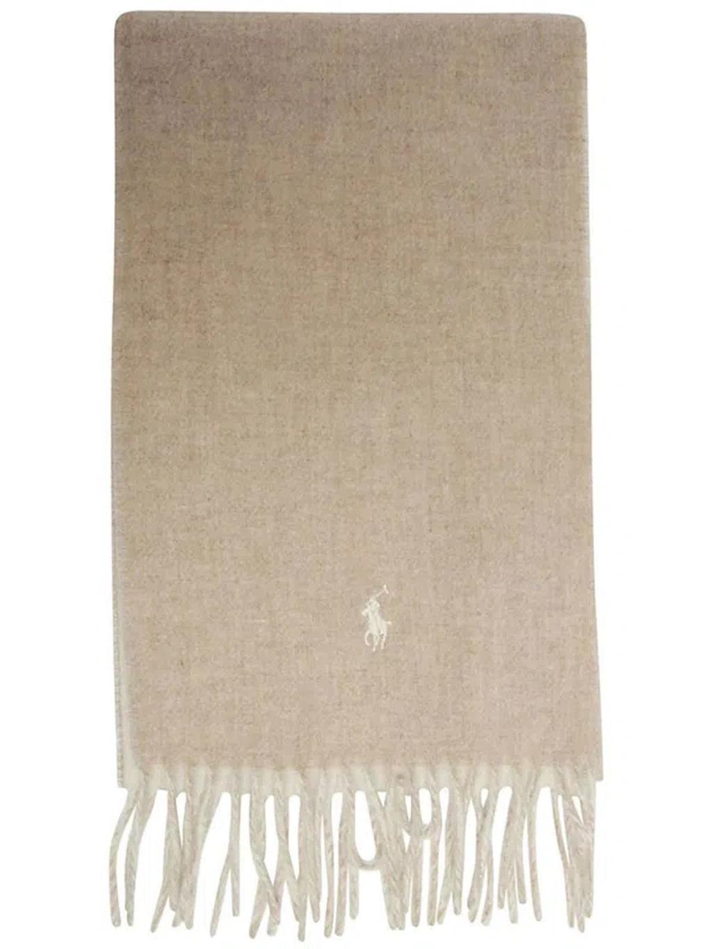 Scarfs In Beige Product Image