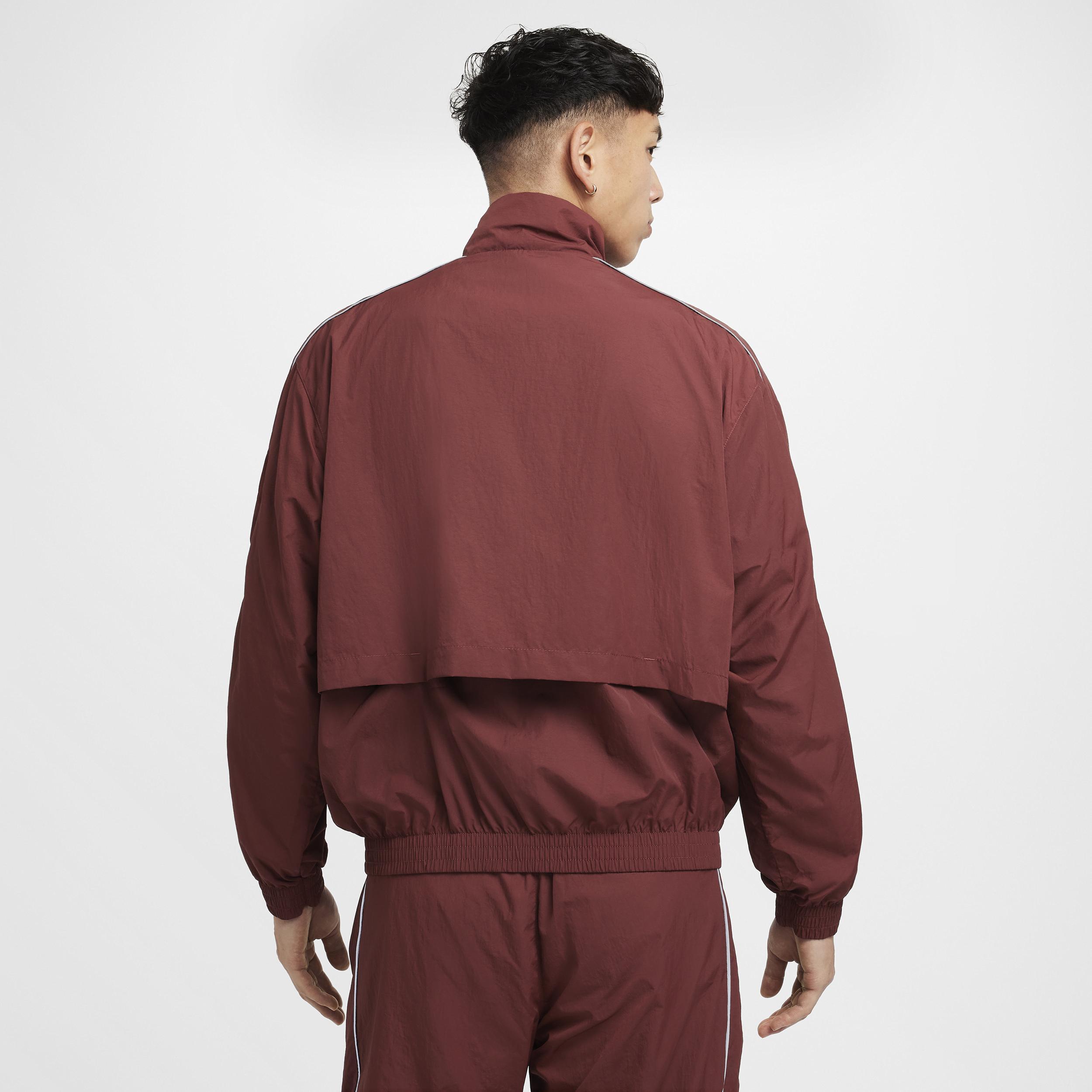 Men's Nike Sportswear Solo Swoosh Woven Track Jacket Product Image