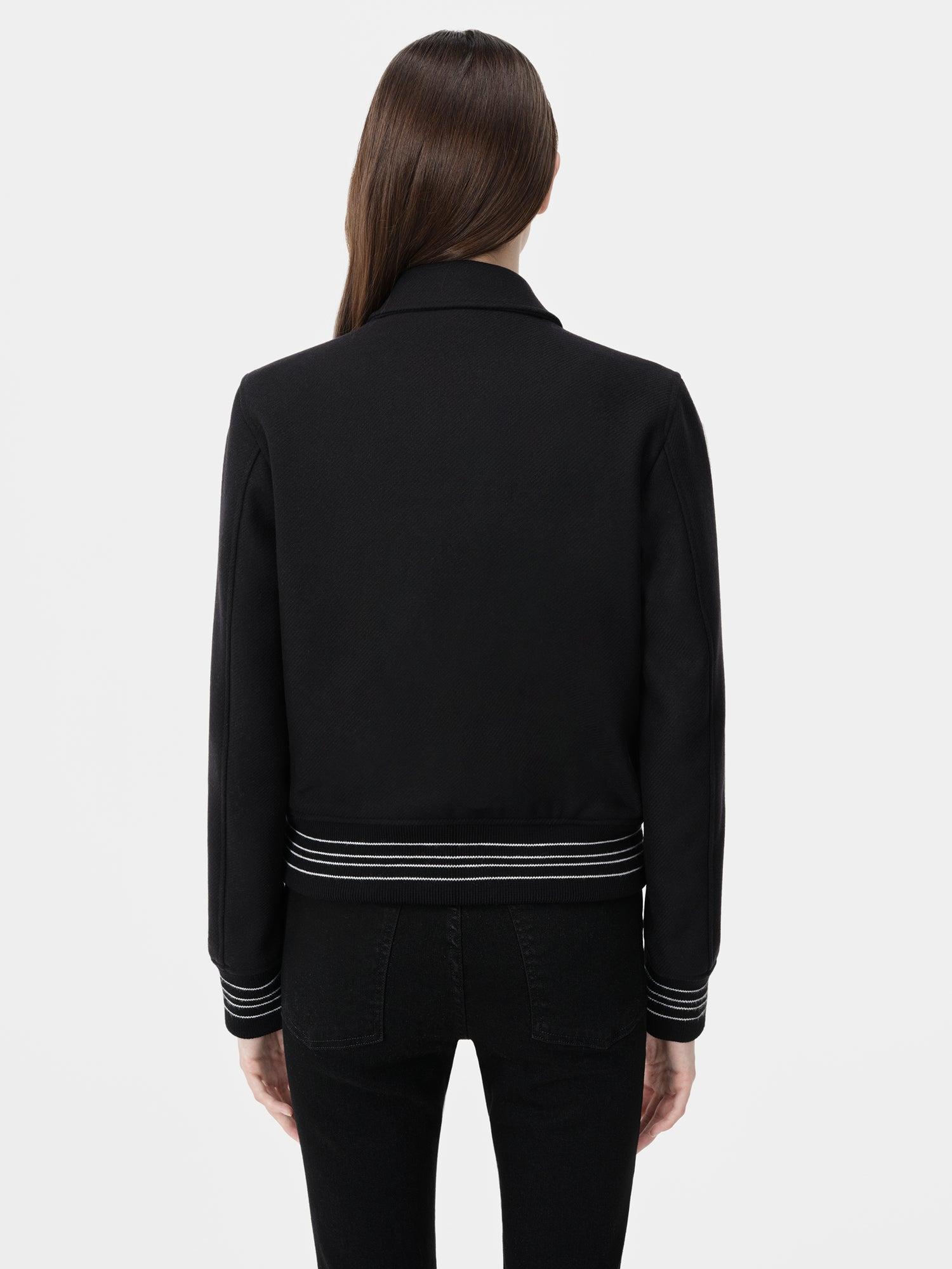 WOMEN - WOMEN'S BONES JACKET - Black Female Product Image