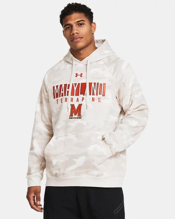 Men's UA Rival Fleece Camo Collegiate Hoodie Product Image