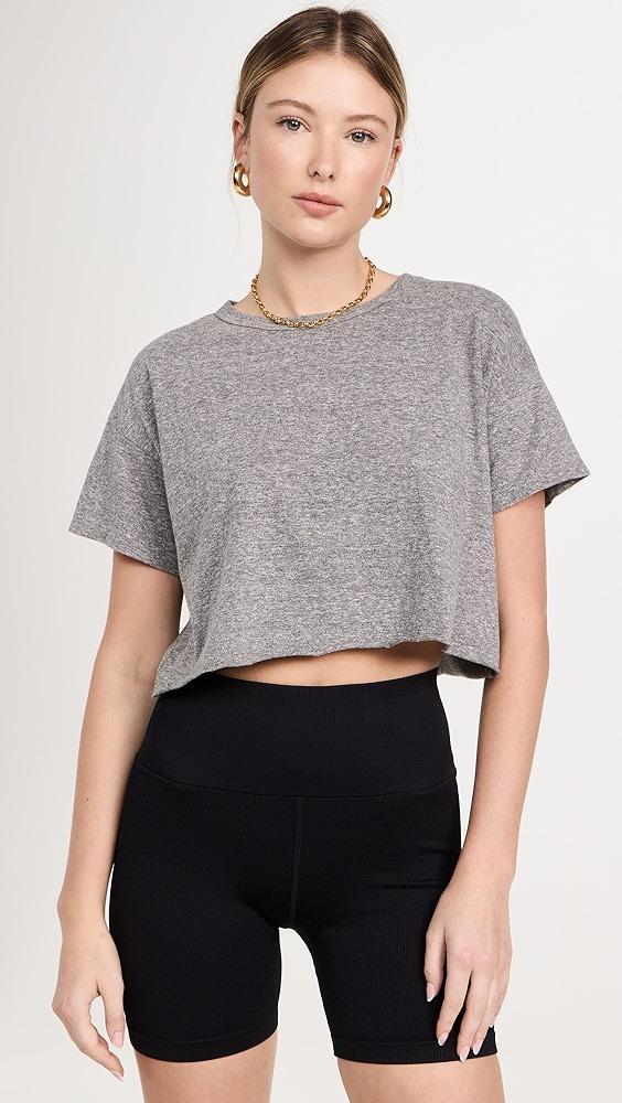 Year of Ours YOS Cropped Tee | Shopbop Product Image