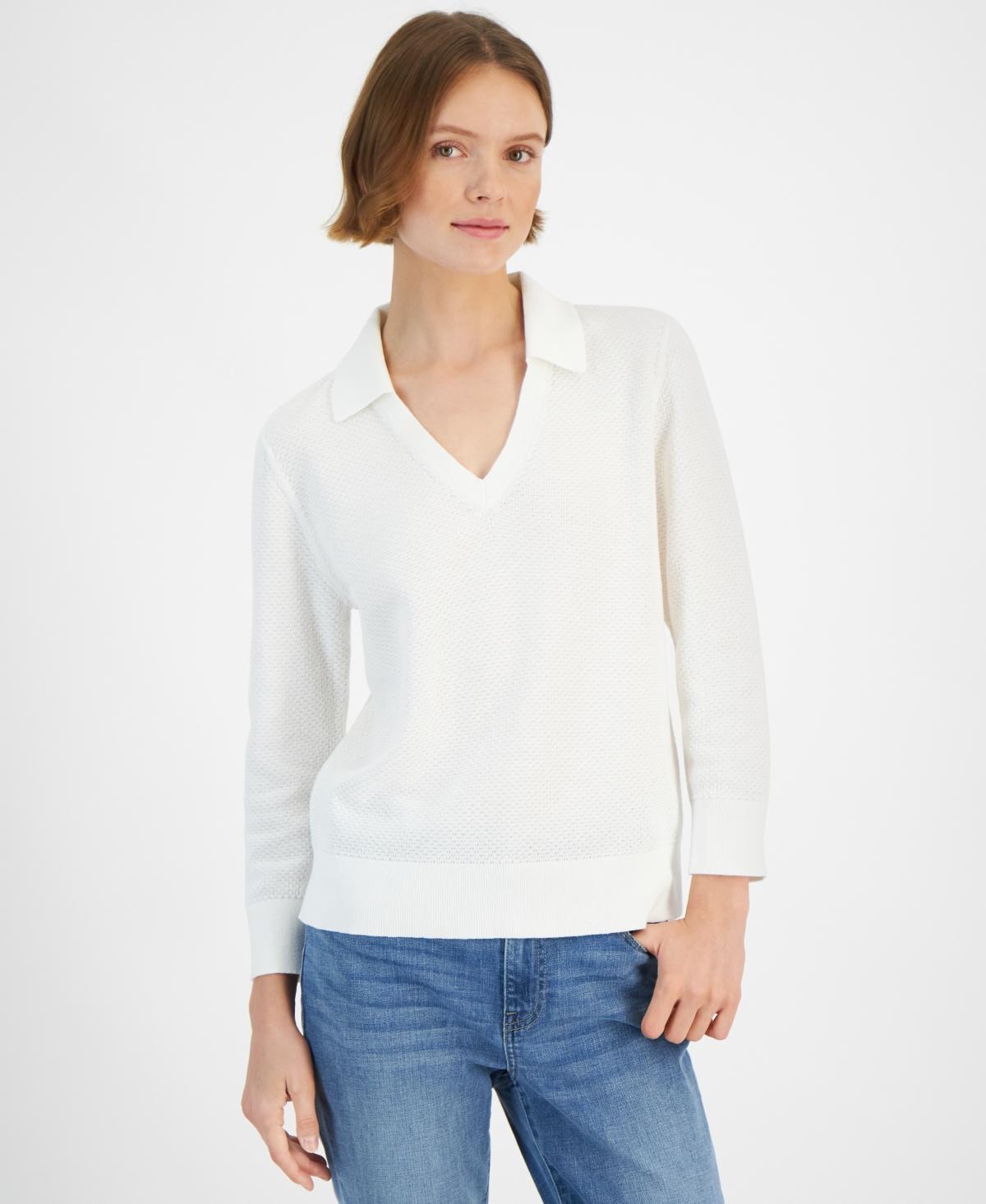 Tommy Hilfiger Womens Johnny-Collar Sweater product image