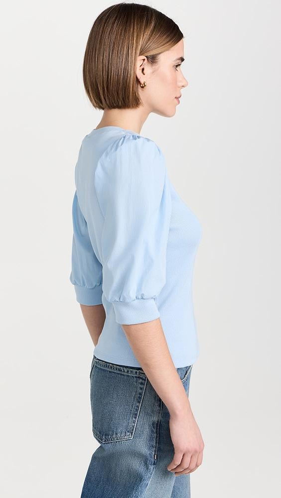 Veronica Beard Jean Crew Neck Coralee Top | Shopbop Product Image