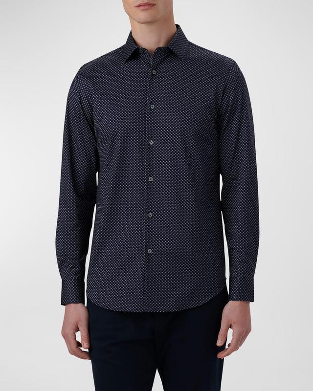 Bugatchi James OoohCotton Geometric Print Button-Up Shirt Product Image