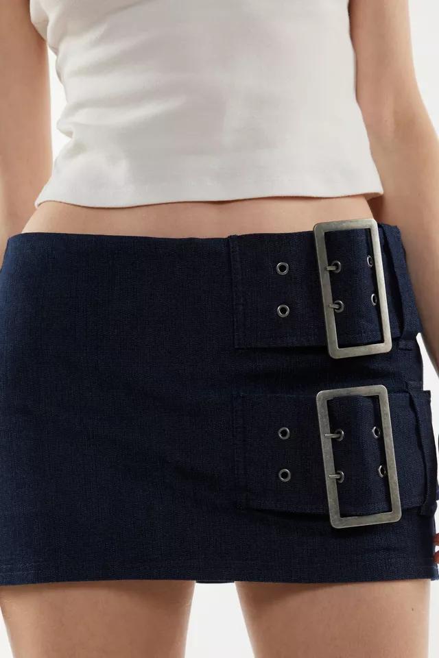 Silence + Noise Sophia Double Belted Micro Skort Product Image