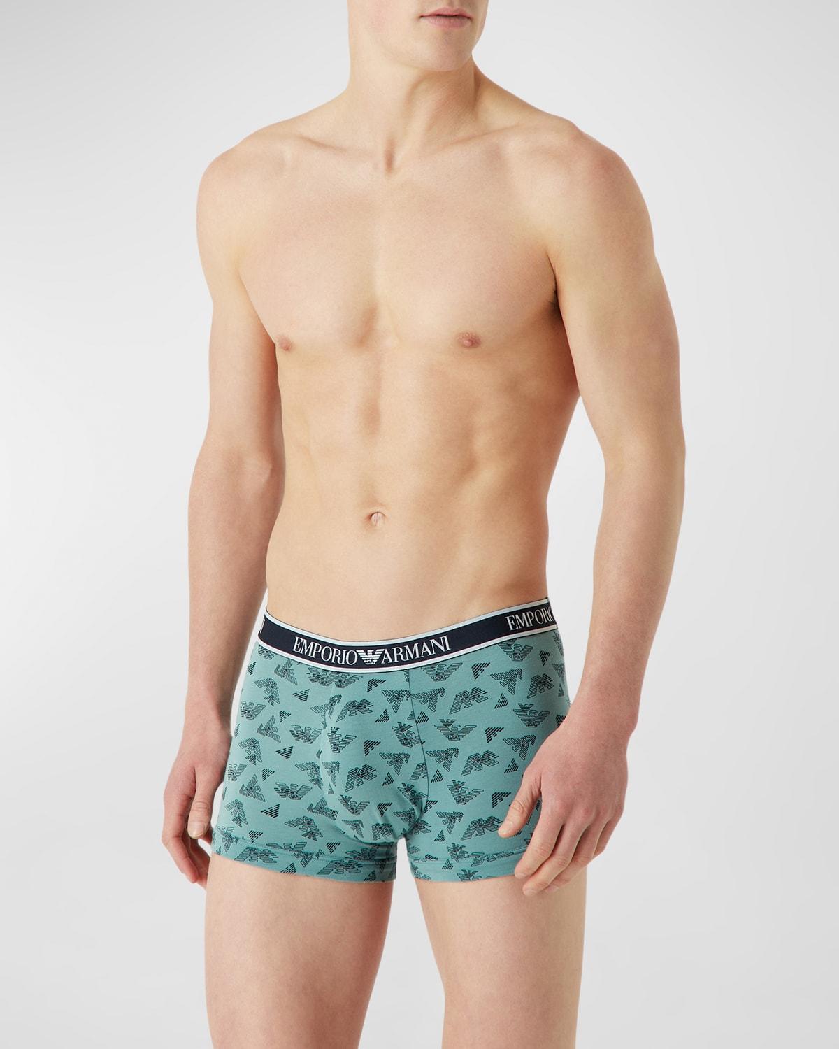 Mens Core Logo Band 3-Pack Trunks Product Image