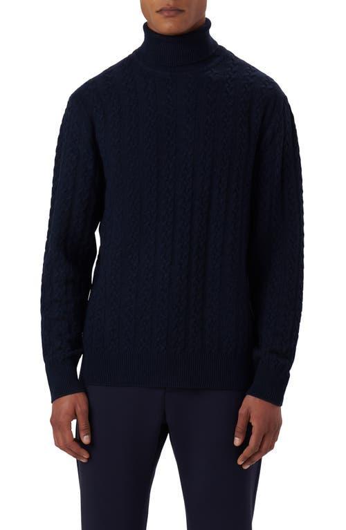 Bugatchi Cabled Turtleneck Product Image