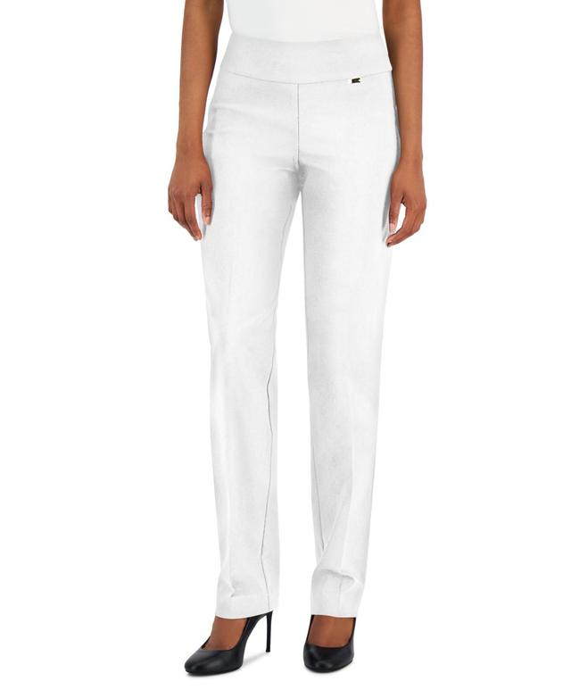 I.n.c. International Concepts Womens Tummy-Control Pull-On Straight-Leg Pants, Created for Macys Product Image