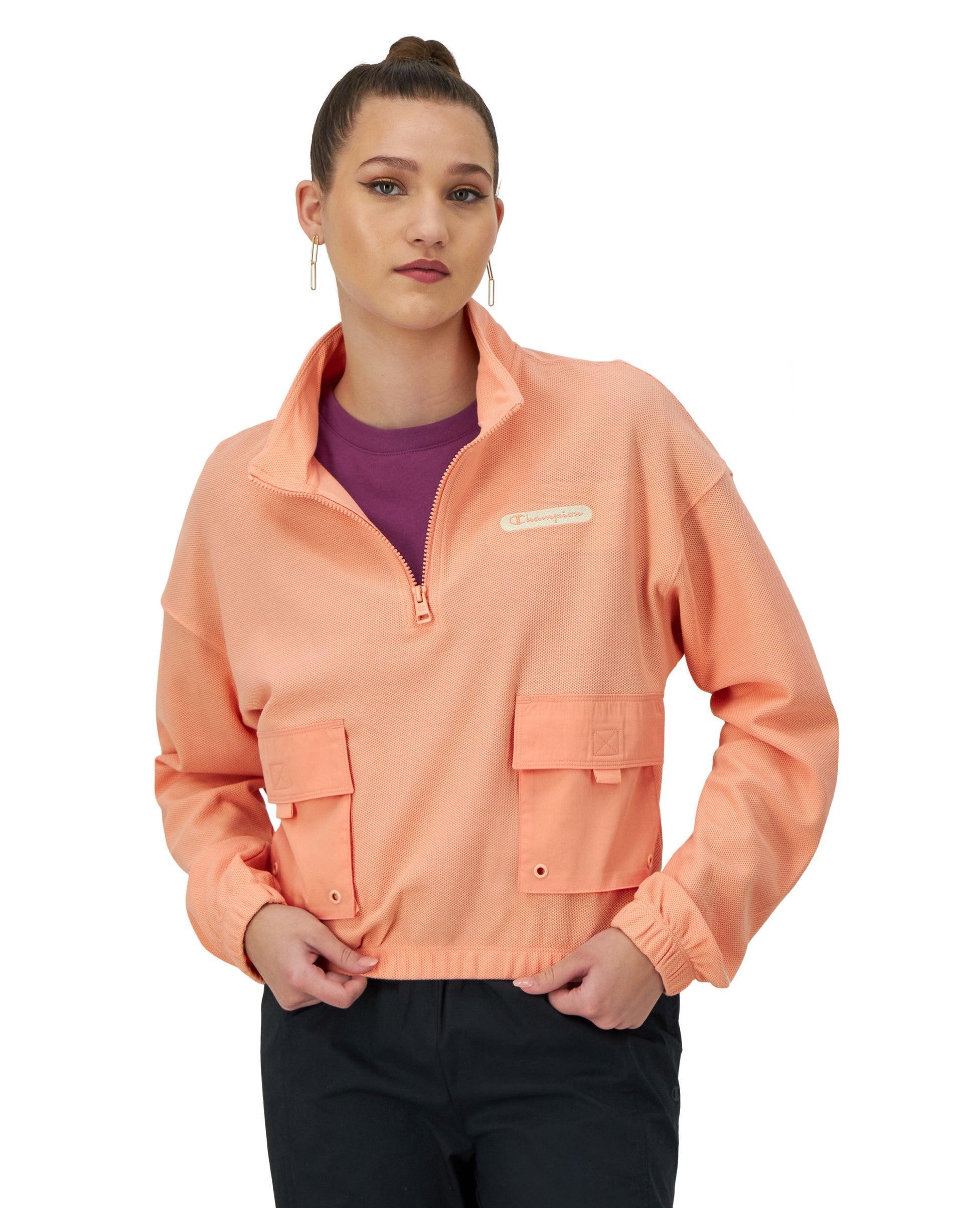 Womens Champion Campus Pique 1/4-Zip Pullover Product Image