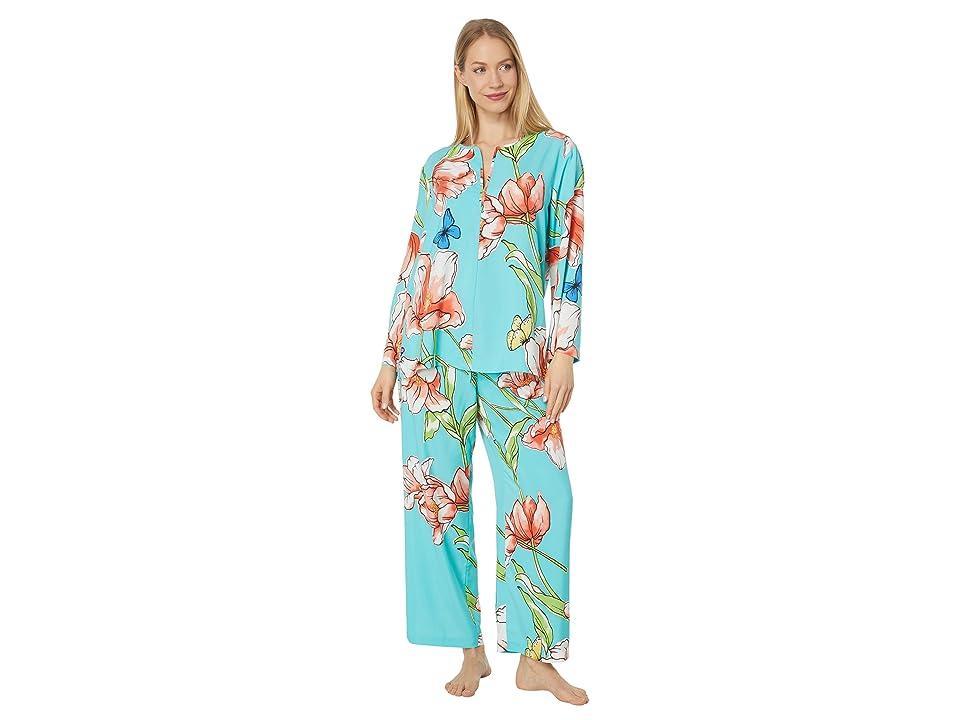 Womens Wild Poppy Floral Pajama Set Product Image