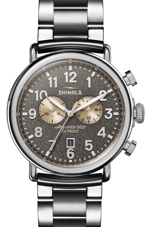 Men's 47mm Runwell Chronograph Bracelet Watch Product Image