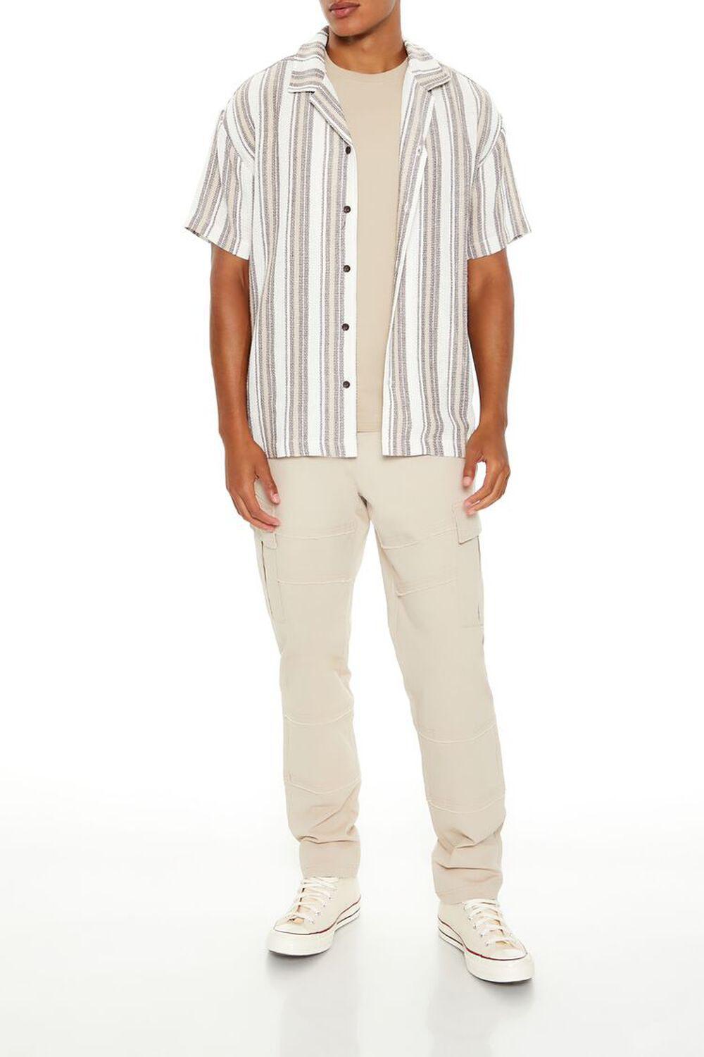 Textured Striped Shirt | Forever 21 Product Image