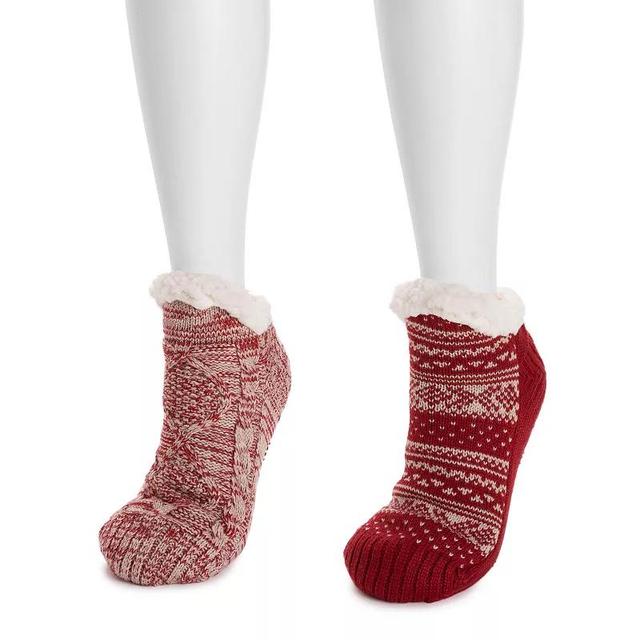 Womens MUK LUKS 2-Pack Short Cabin Socks Product Image