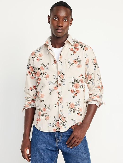 Button-Down Corduroy Shirt Product Image