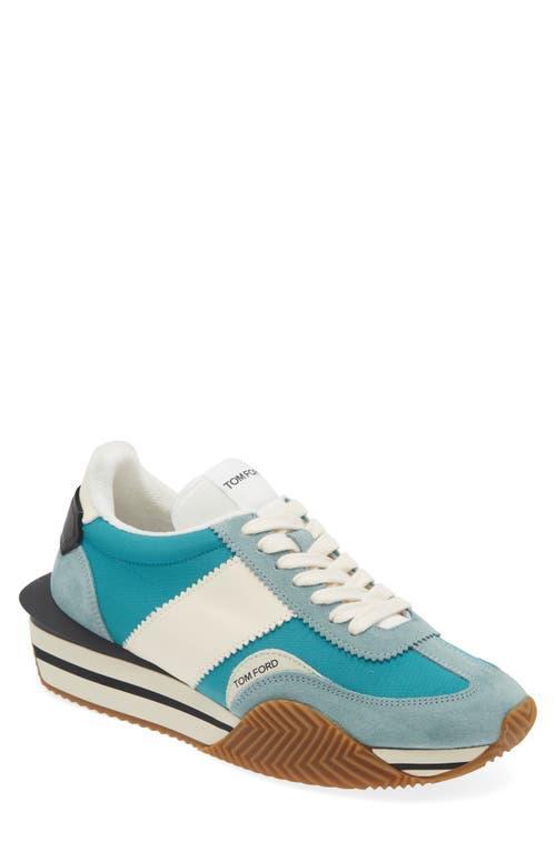 TOM FORD James Mixed Media Low Top Sneaker Product Image