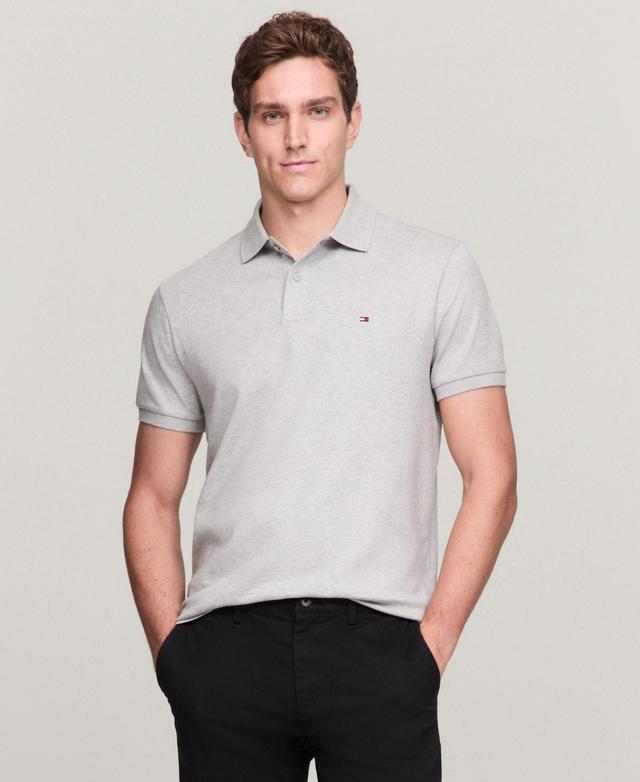 Tommy Hilfiger Mens Regular-Fit Liquid Cotton Polo Shirt Product Image