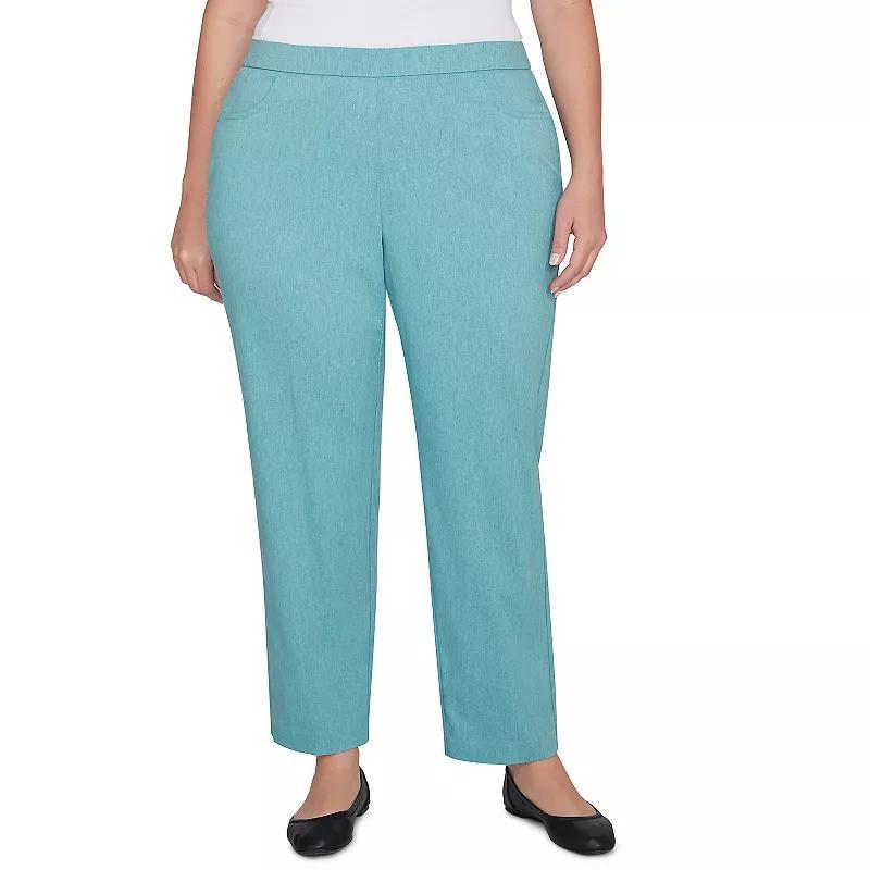 Plus Size Alfred Dunner Victoria Pull-On Millennium Short Length Pants, Womens Product Image