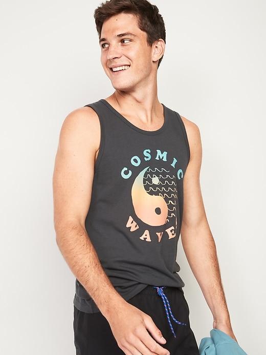 Graphic Soft-Washed Tank Top Product Image