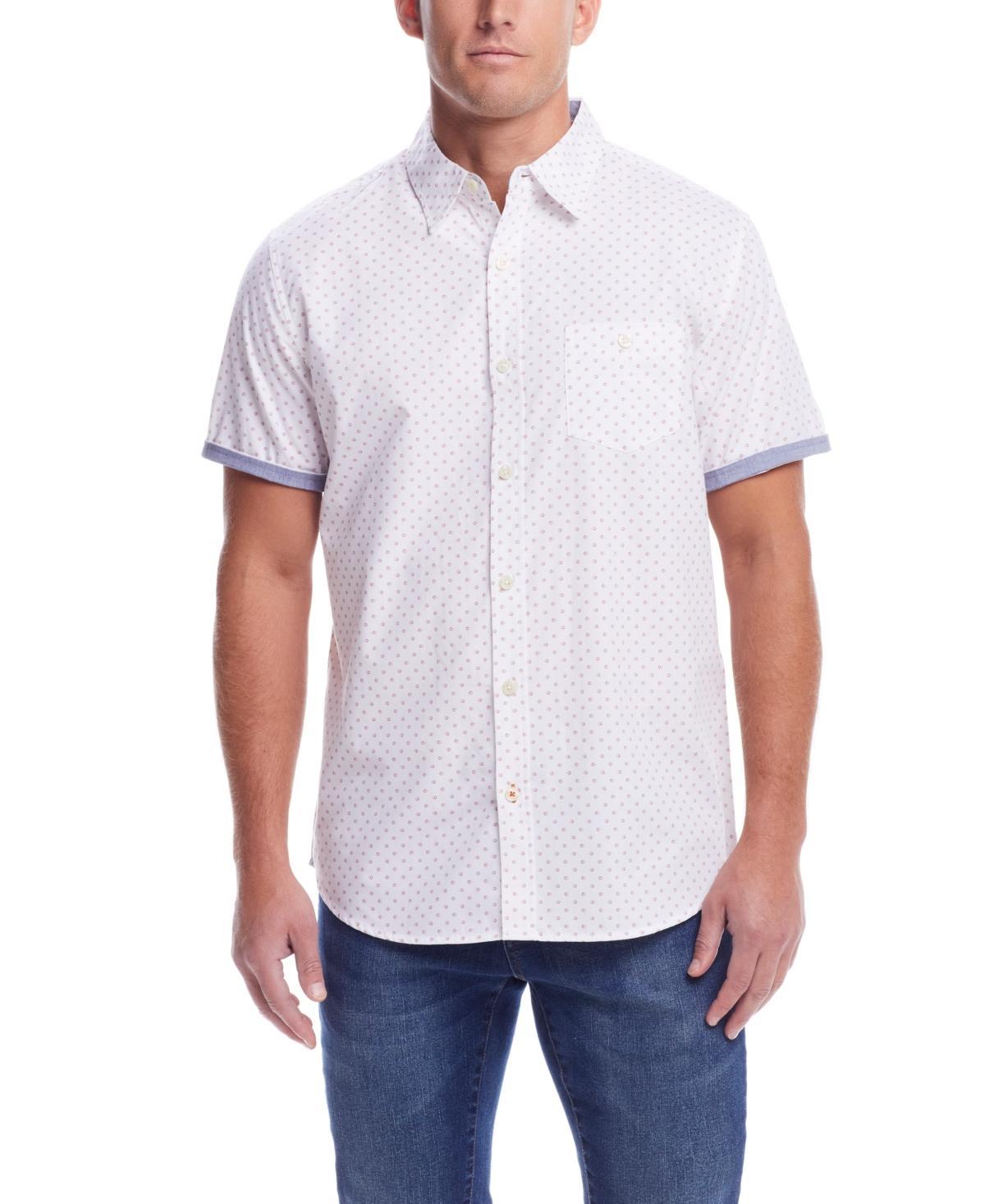 Weatherproof Vintage Mens Short Sleeve Cotton Poplin Shirt Product Image