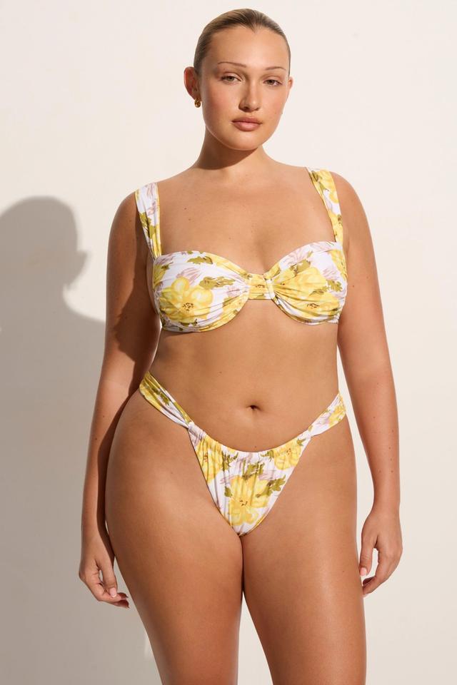 Sol Bikini Top Isadora Floral Product Image