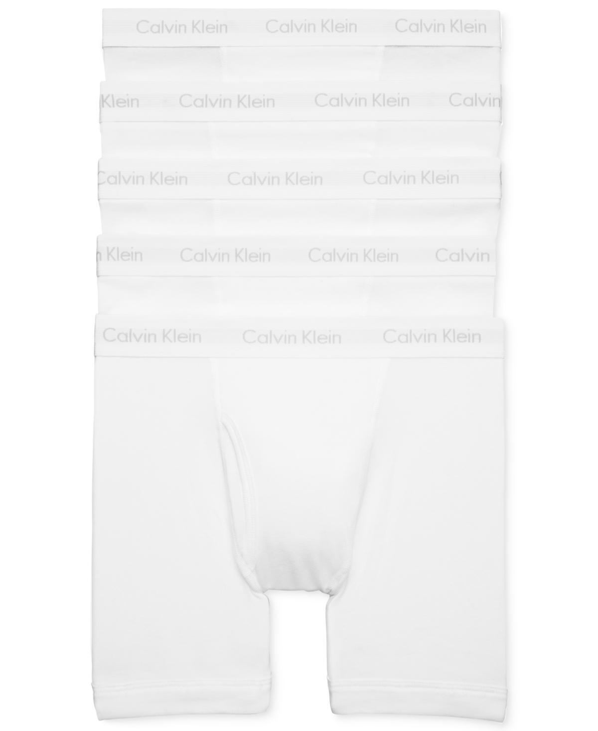 Calvin Klein Mens Cotton Classics 5-Pack Boxer Brief - Black - S Product Image