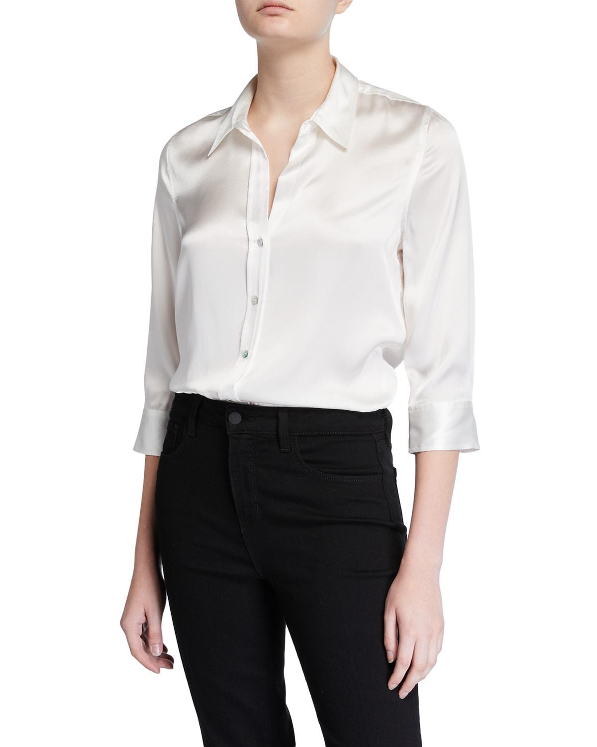 L'AGENCE Dani Blouse Size L, M, XL, XS. Product Image