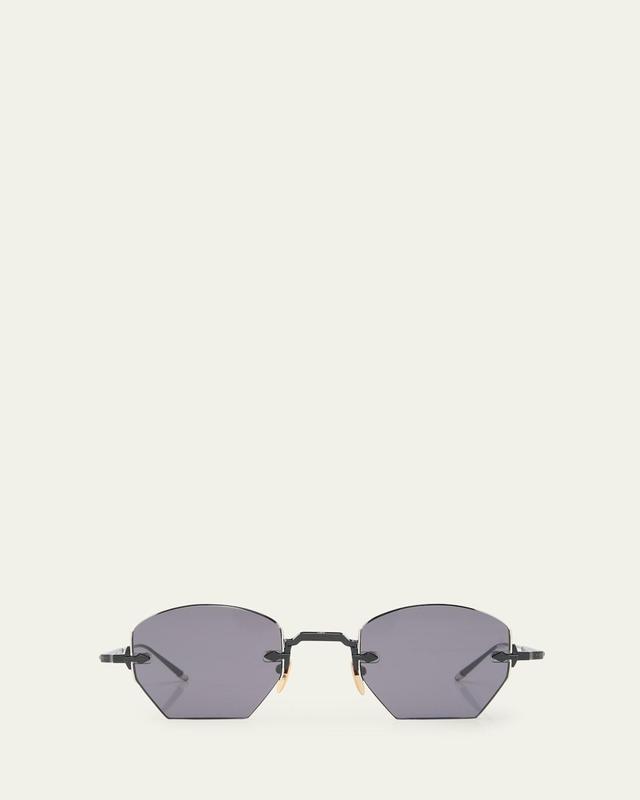 Mens Oatman Titanium Aviator Sunglasses Product Image