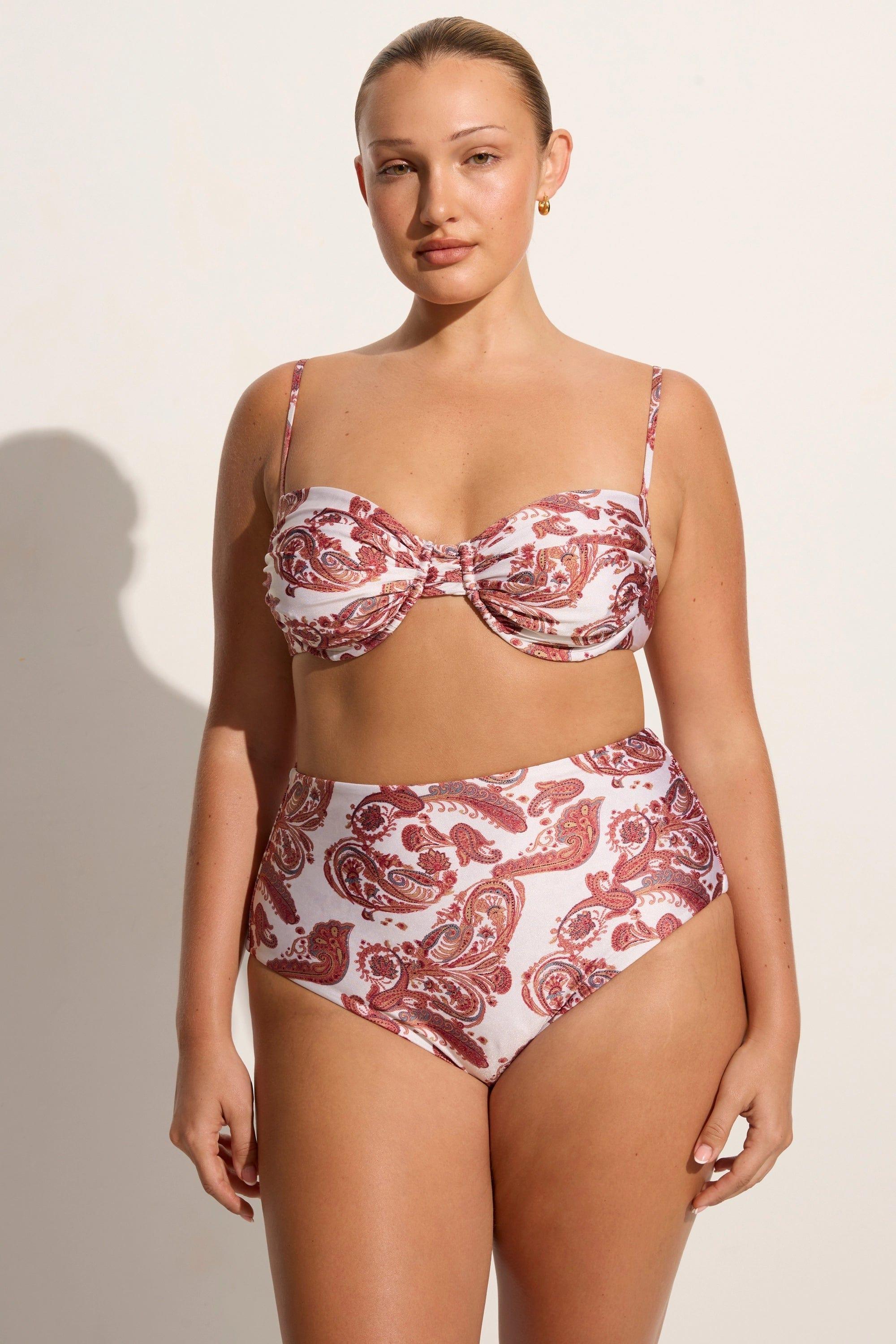 Reyes Bikini Bottoms Alessia Paisley - Final Sale Product Image