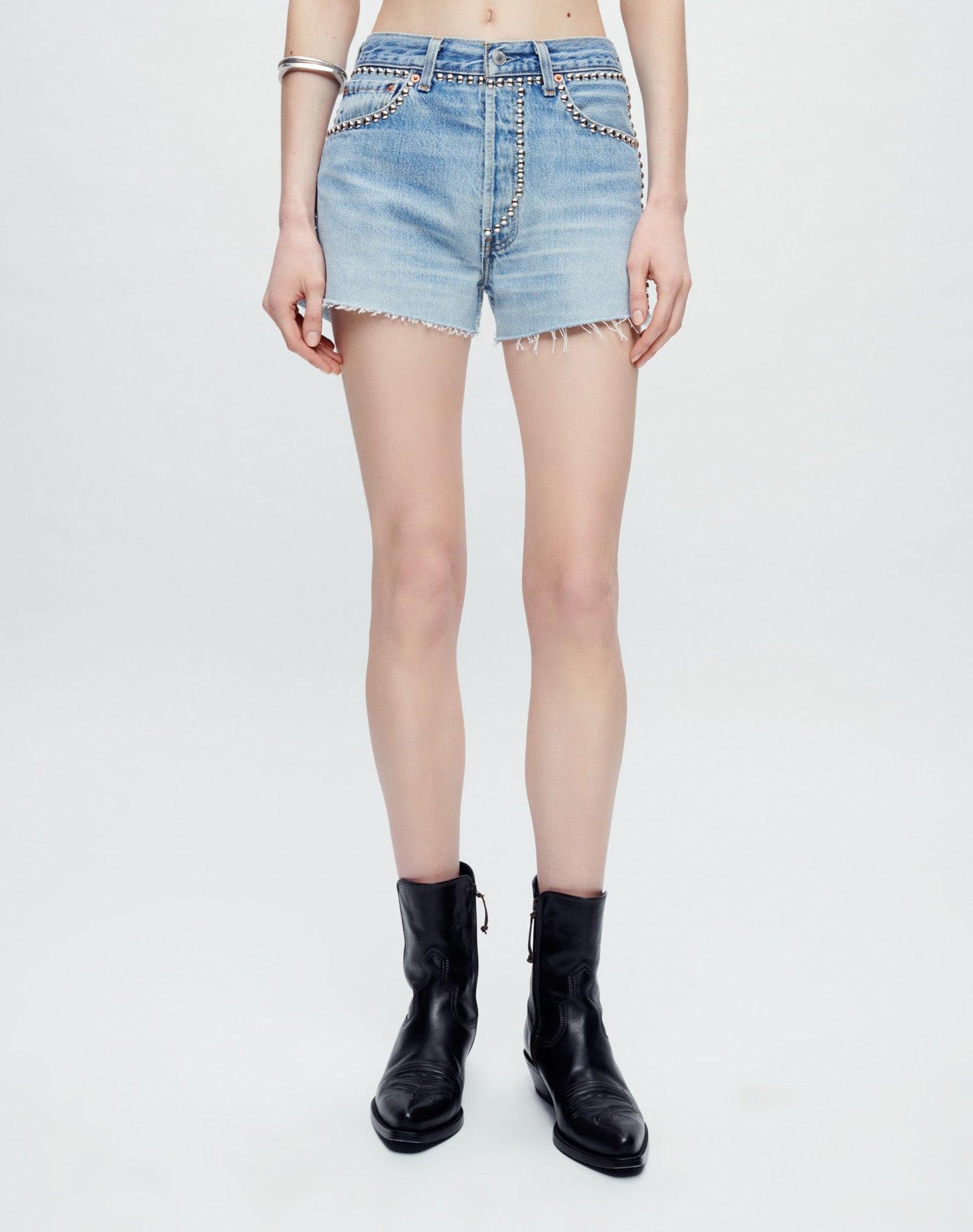 Levi's The Studded Short - Indigo Product Image