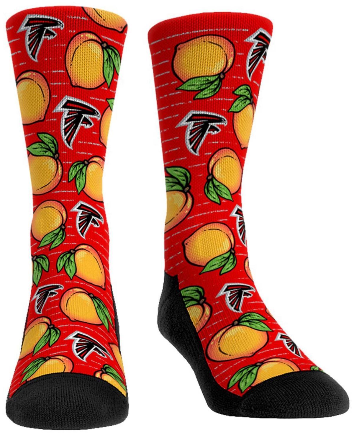 Rock Em Socks Atlanta Falcons Localized Food Crew Socks, Mens Product Image