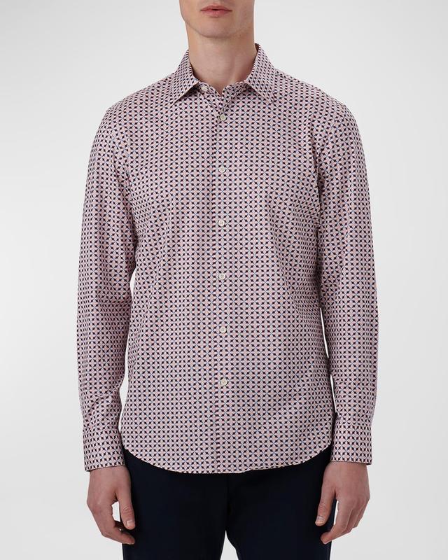 Bugatchi James OoohCotton Geometric Print Button-Up Shirt Product Image