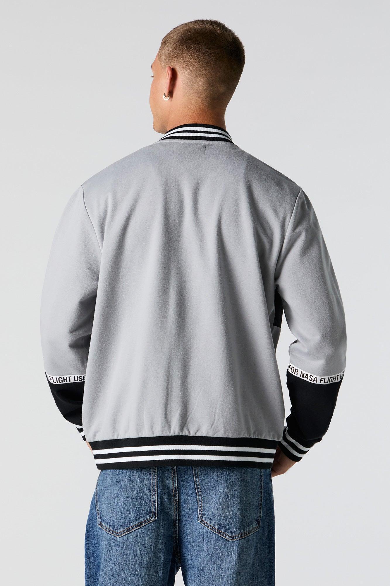 NASA Graphic Varsity Jacket Male Product Image