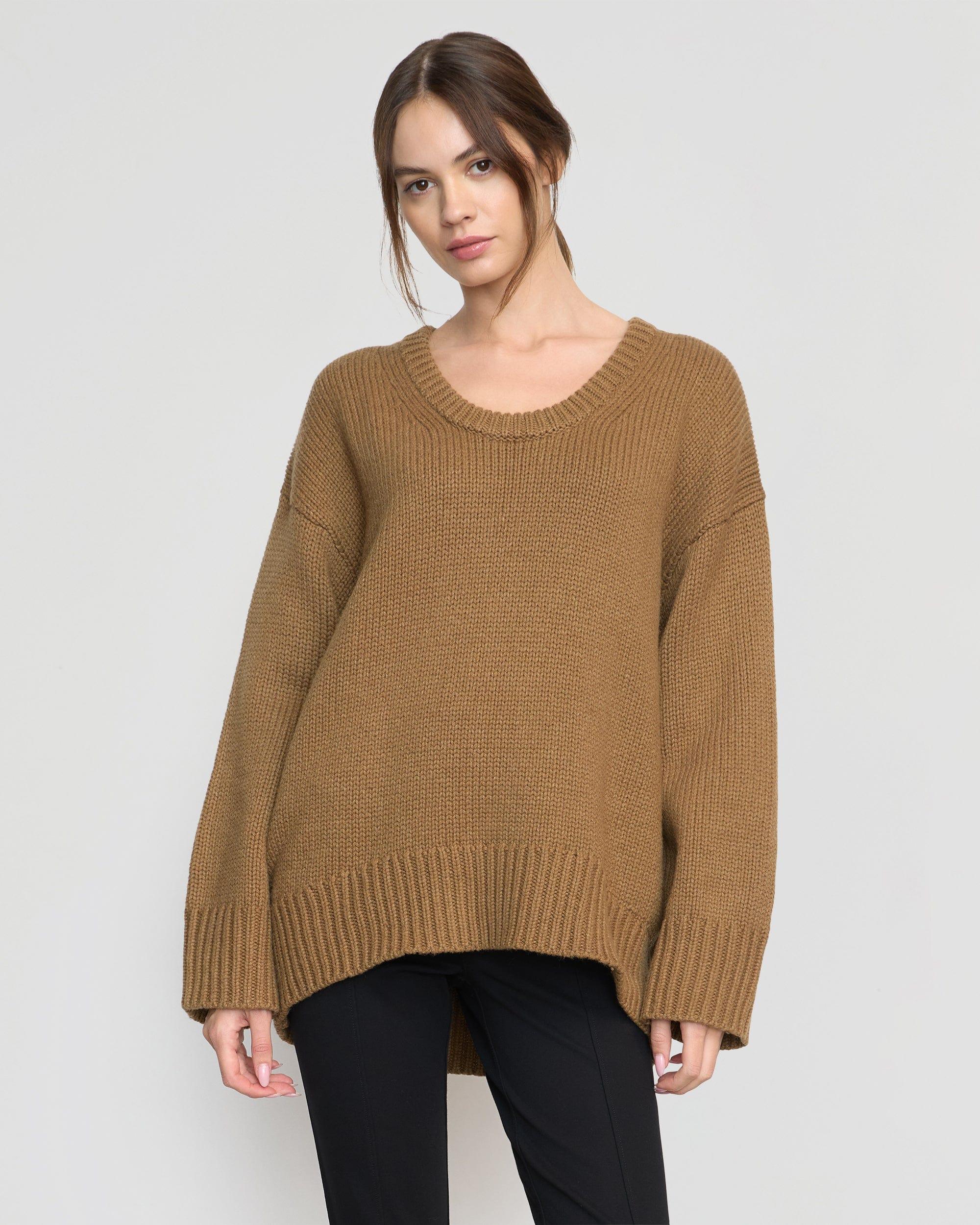 Archie Deep U-Neck Sweater Product Image