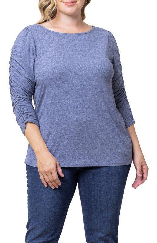 Reverie Ruched Top - Plus product image