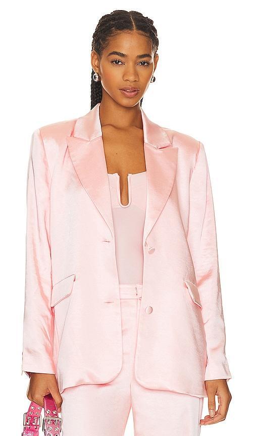 Satin Blazer Product Image