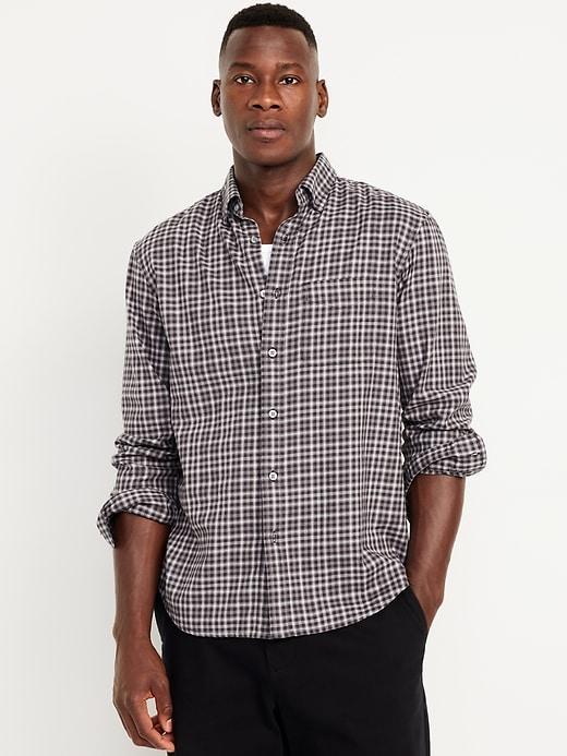 Classic Fit Everyday Poplin Shirt Product Image