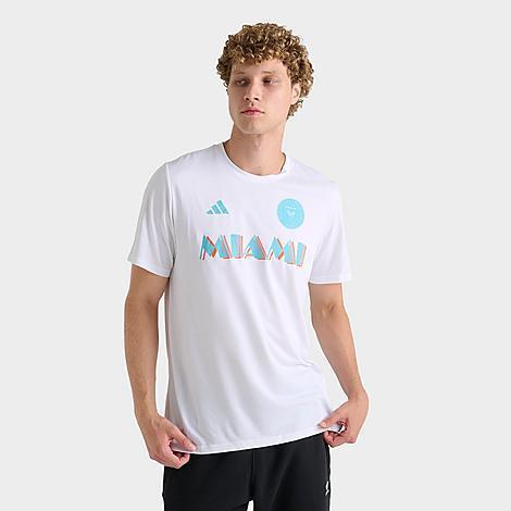 Adidas Mens Inter Miami CF MLS Pre-Game T-Shirt Product Image