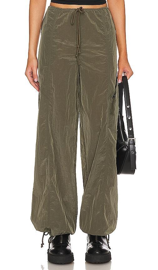 Lovers and Friends Noah Cargo Pant in Olive Green Product Image