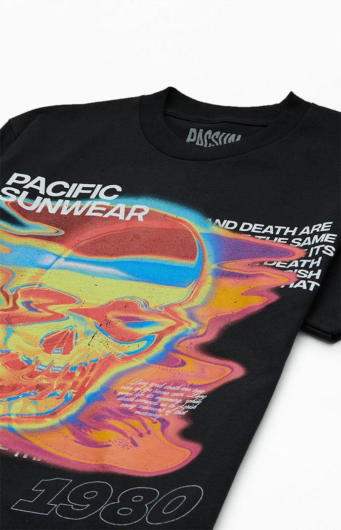 Men's Pacific Sunwear 1980 Skull T-Shirt Product Image