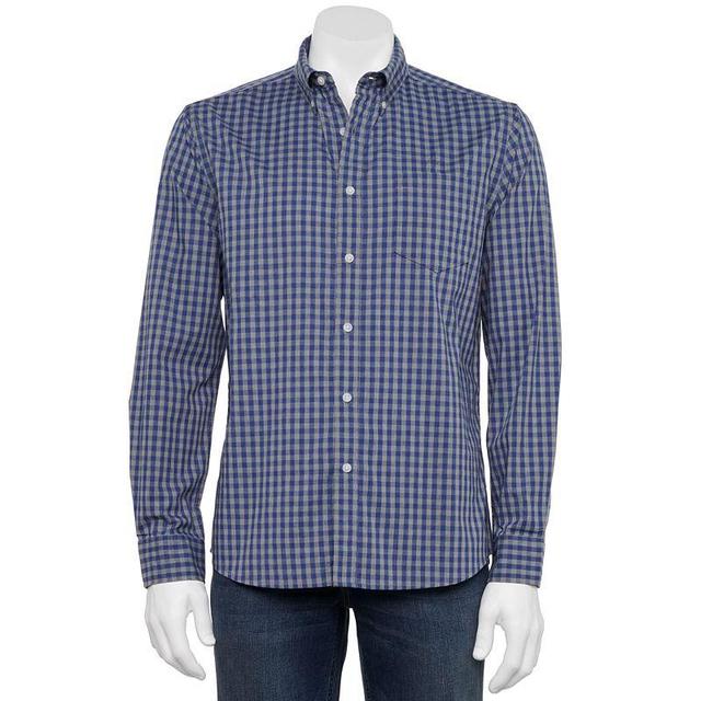 Mens Sonoma Goods For Life Slim Perfect-Length Button-Down Shirt Product Image