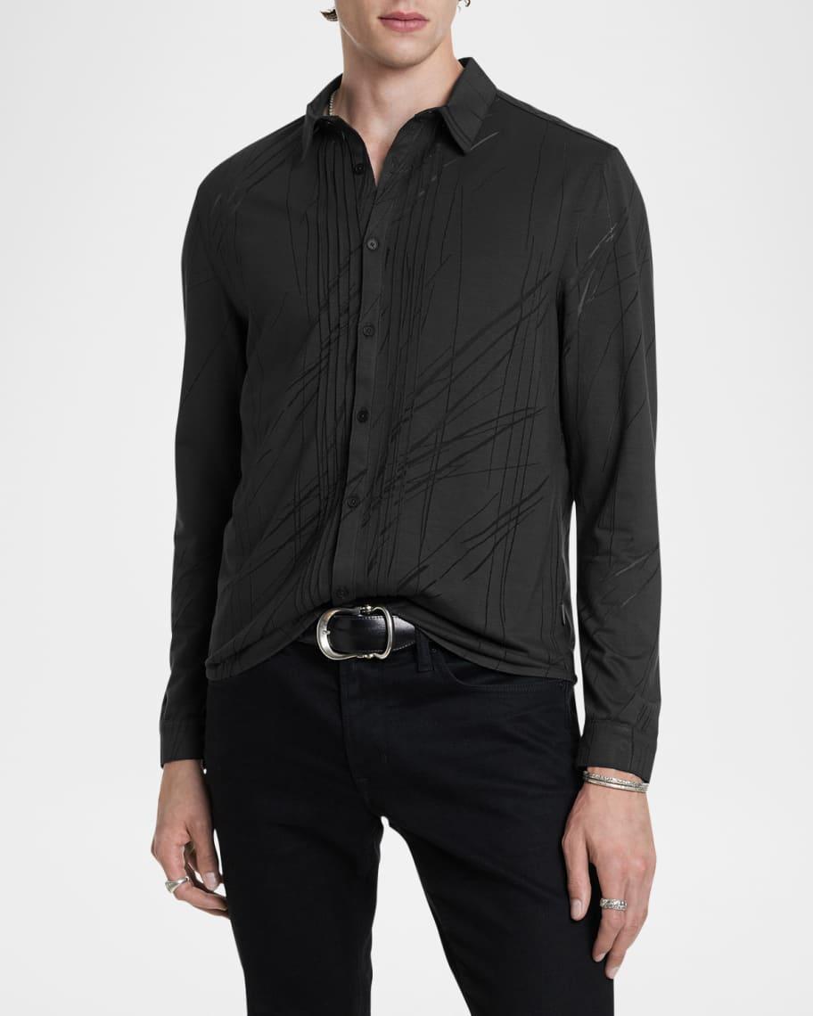 John Varvatos Phoenix Shirt K6327W24 (Carbon Grey) Men's Clothing product image