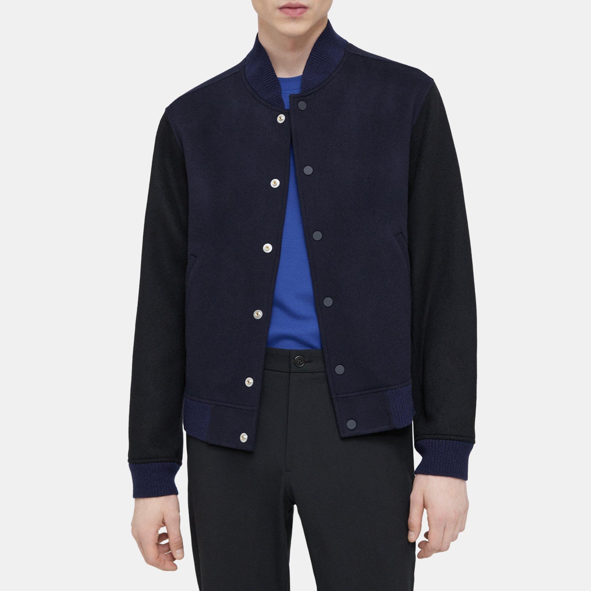 Wool-Cashmere Varsity Jacket | Theory Outlet product image