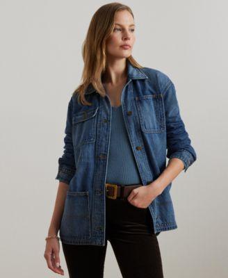 Lauren Ralph Lauren Womens Denim Shirt Jacket product image