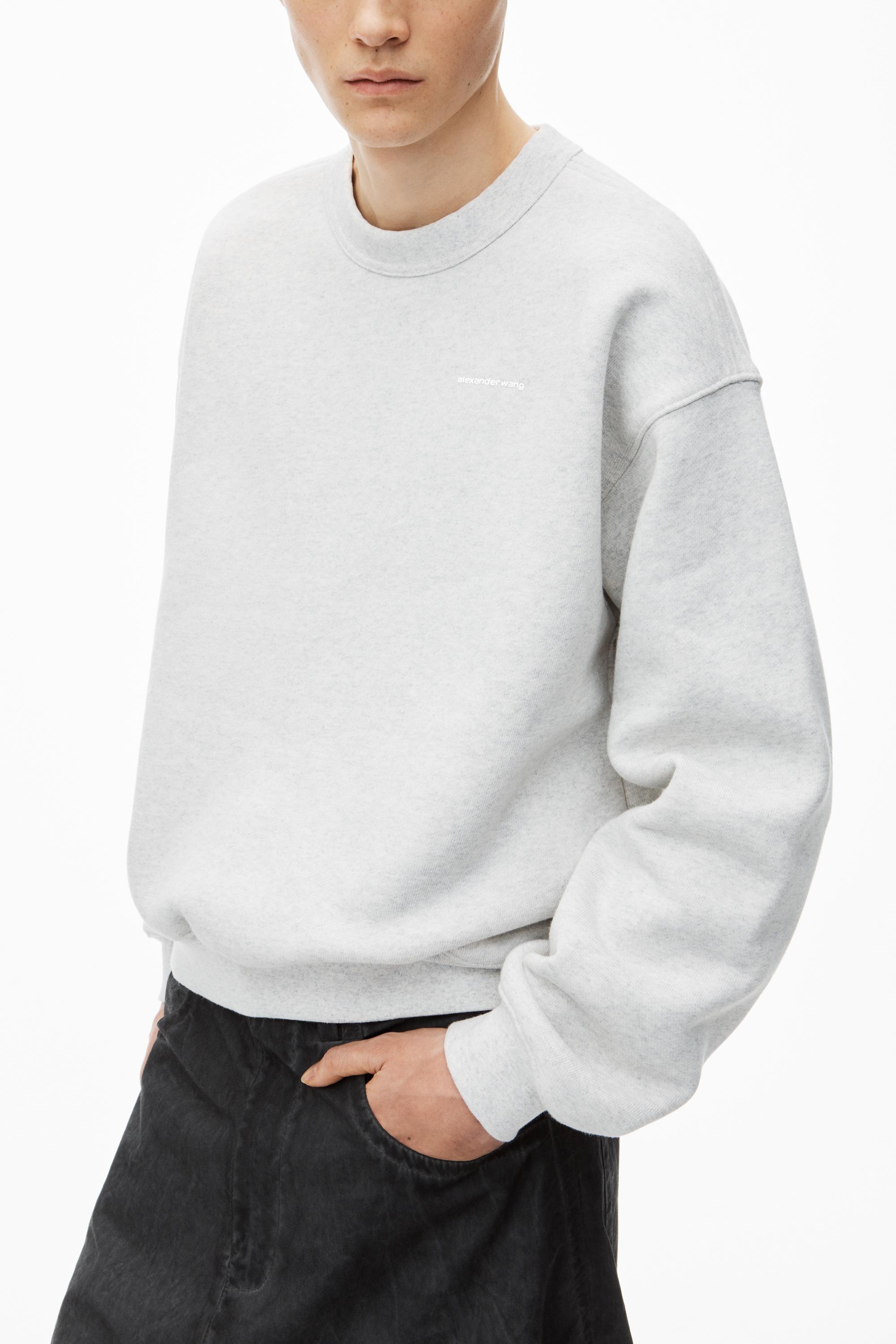 Crewneck Sweatshirt In Dense Fleece  Product Image