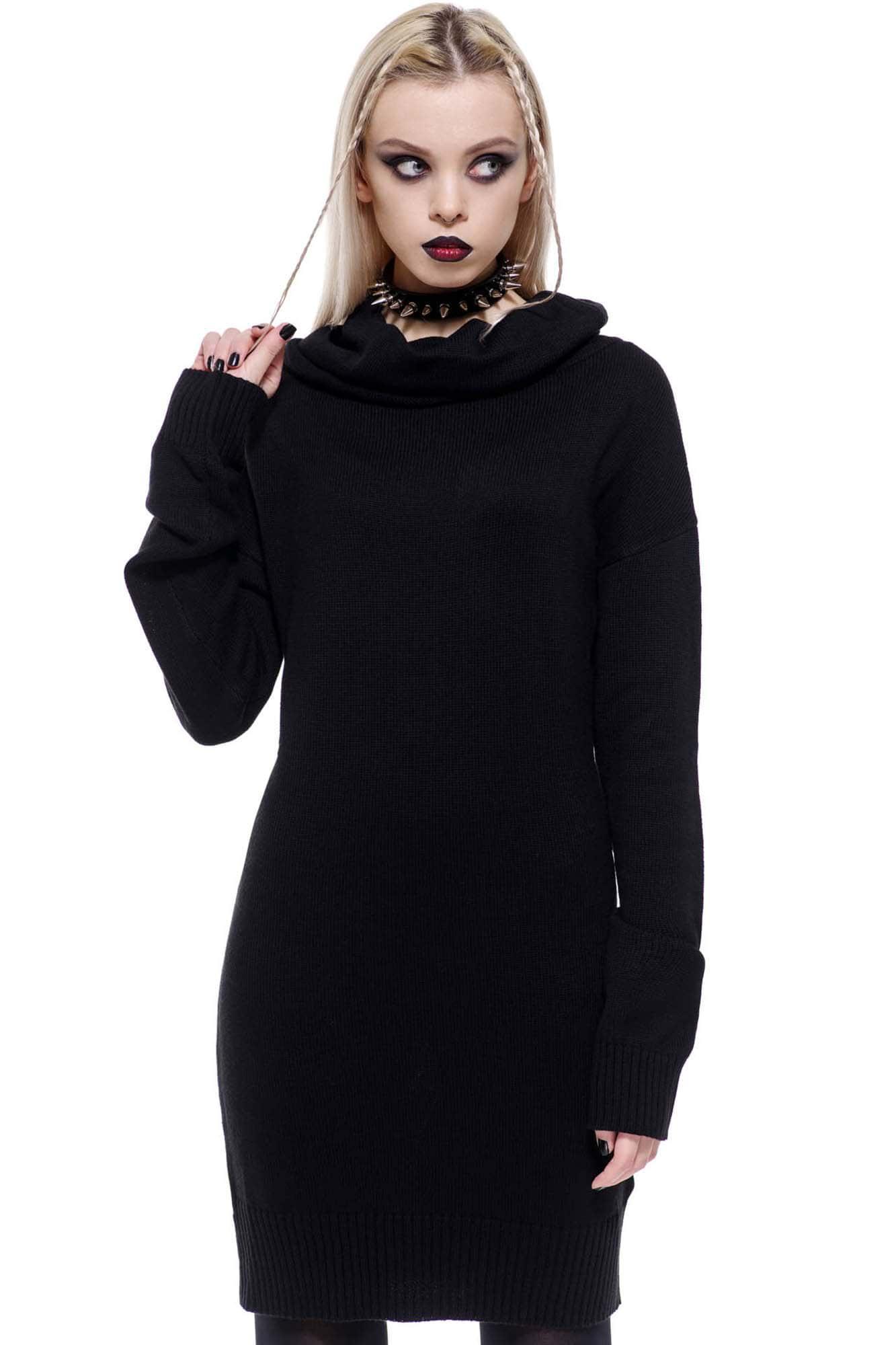 Type A Knit Sweater Dress - Resurrect Female Product Image