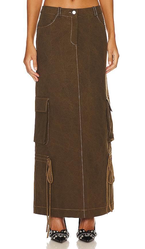 Cargo Maxi Skirt Product Image