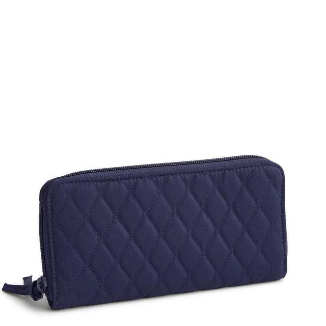 Vera Bradley Continental Wallet Women in Blue Product Image